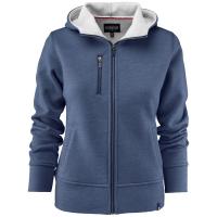 Каталог Толстовка женская Parkwick синий меланж от интернет-магазина «7 Сувениров»