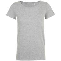 Каталог Футболка женская Mia, серый меланж от интернет-магазина «7 Сувениров»