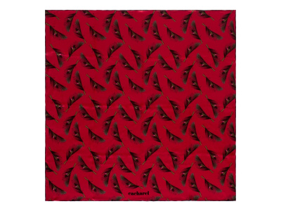 Шелковый платок Victoire Cherry