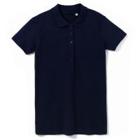 Каталог Рубашка поло женская Phoenix Women, темно-синяя от интернет-магазина «7 Сувениров»