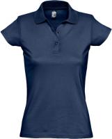 Каталог Рубашка поло женская Prescott Women 170, кобальт (темно-синяя) от интернет-магазина «7 Сувениров»