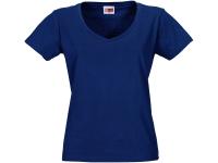 Каталог Футболка Heavy Super Club женская с V-образным вырезом от интернет-магазина «7 Сувениров»