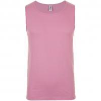 Каталог Майка мужская Justin 150, розовая от интернет-магазина «7 Сувениров»