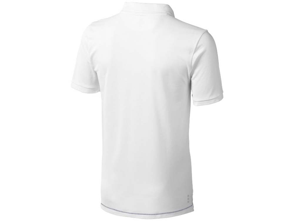 Рубашка поло Calgary мужская, белый/темно-синий