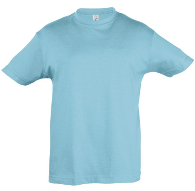 Футболка детская Regent Kids 150 бирюзовая, на рост 118-128 см (8 лет)