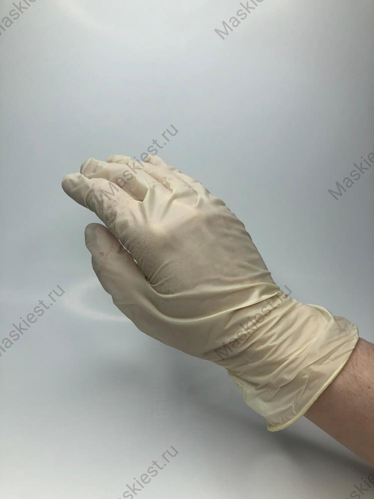 Каталог Перчатки латексные, 100 шт. Размер М от интернет-магазина «7 Сувениров»