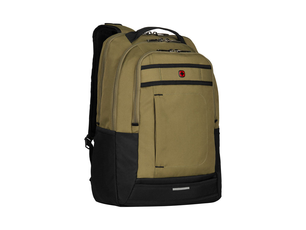 Рюкзак Crinio WENGER 16'', зеленый, полиэстер, 34 x 24 x 45 см, 24 л