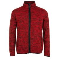 Каталог Куртка флисовая Turbo, красная с черным от интернет-магазина «7 Сувениров»