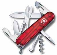 Каталог Офицерский нож Climber 91, прозрачный красный от интернет-магазина «7 Сувениров»