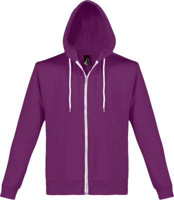 Толстовка на молнии Silver 280 фиолетовая, размер XS