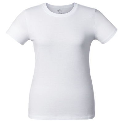 Футболка женская T-bolka Lady белая, размер S