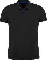 Каталог Рубашка поло мужская Performer Men 180 черная от интернет-магазина «7 Сувениров»