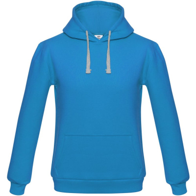 Толстовка с капюшоном Unit Kirenga Heavy бирюзовая, размер XS