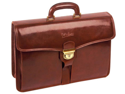 Портфель Имперский Giulio Barсa, коричневый
