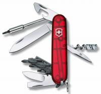 Каталог Офицерский нож CyberTool S, прозрачный красный от интернет-магазина «7 Сувениров»