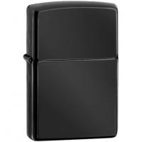 Каталог Зажигалка Zippo Classic Ebony, черная от интернет-магазина «7 Сувениров»