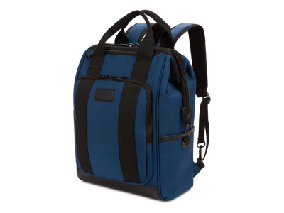 Рюкзак SWISSGEAR 16,5 Doctor Bags, синий/черный, полиэстер 900D/ПВХ, 29 x 17 x 41 см, 20 л