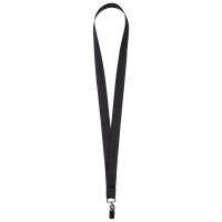 Каталог Лента для бейджа Neckband, черная от интернет-магазина «7 Сувениров»