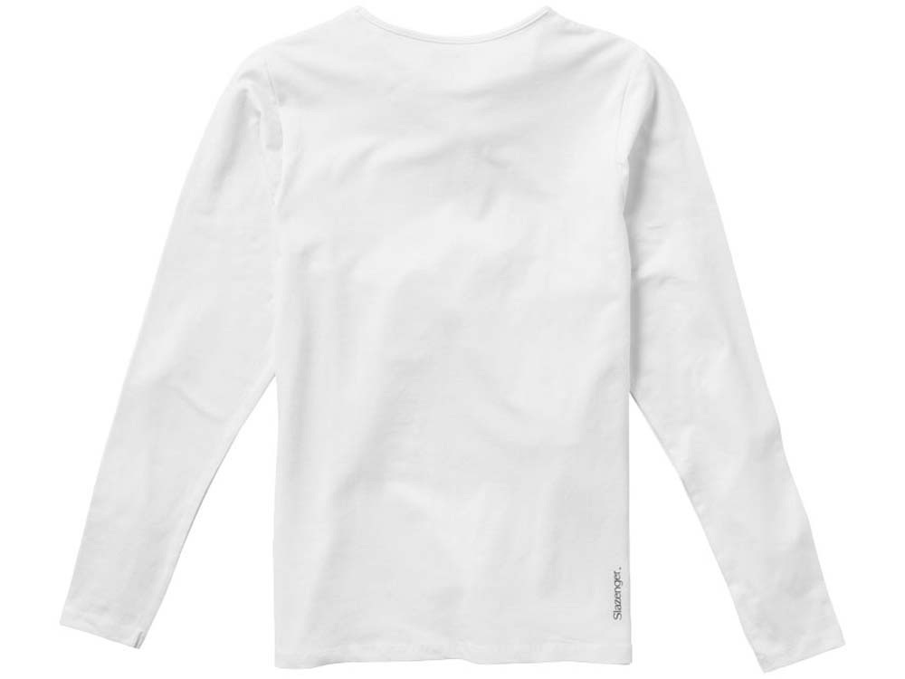 Футболка женская с длинным рукавом, белый