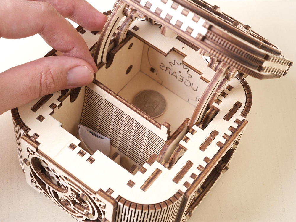 3D-ПАЗЛ UGEARS Шкатулка с секретом
