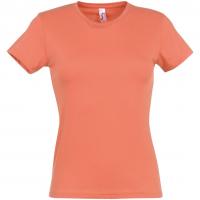 Каталог Футболка женская MISS 150, кораллово-розовый от интернет-магазина «7 Сувениров»