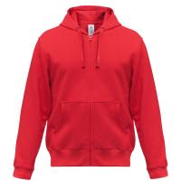 Каталог Толстовка мужская Hooded Full Zip красная от интернет-магазина «7 Сувениров»