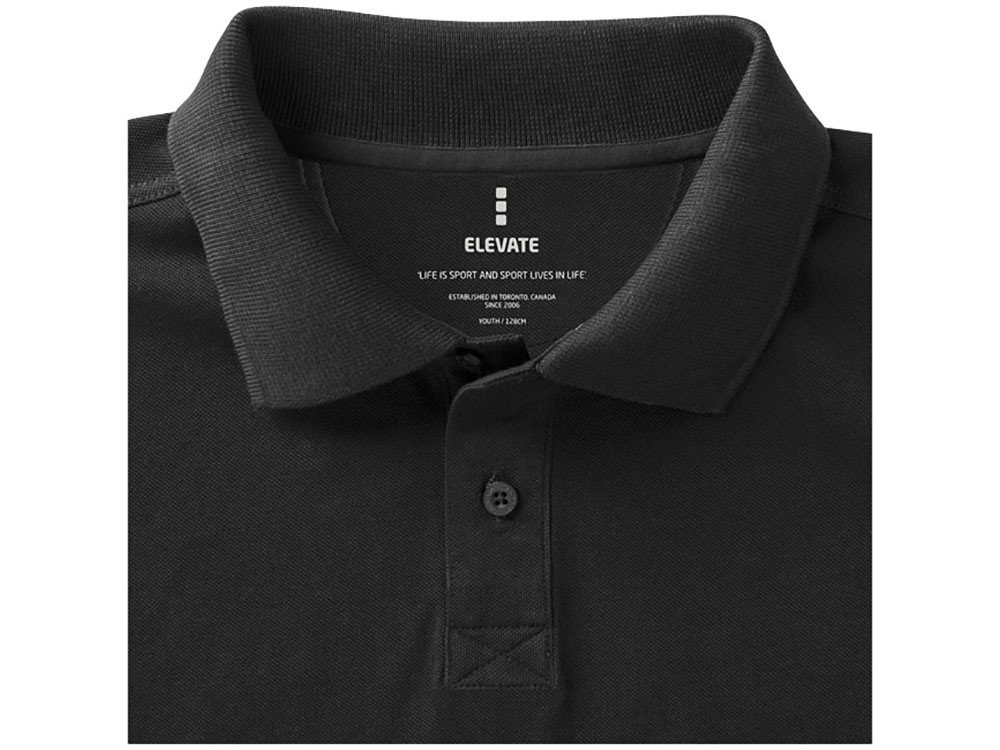Рубашка поло Calgary детская, антрацит