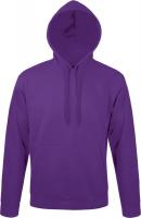 Каталог Толстовка с капюшоном Snake 280, темно-фиолетовая от интернет-магазина «7 Сувениров»