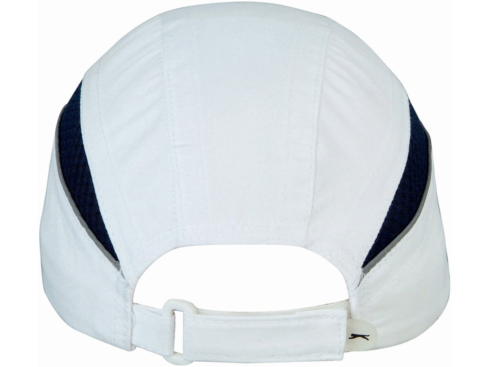 Бейсболка Qualifier 6-ти панельная, белый/темно-синий