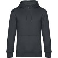 Каталог Толстовка с капюшоном унисекс King, темно-серая от интернет-магазина «7 Сувениров»