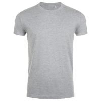 Каталог Футболка мужская приталенная Imperial Fit 190, серый меланж от интернет-магазина «7 Сувениров»