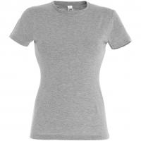 Каталог Футболка женская Miss 150, серый меланж от интернет-магазина «7 Сувениров»