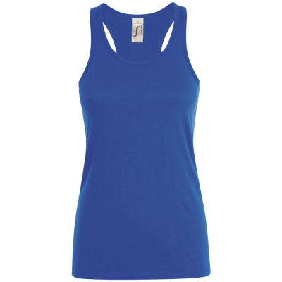 Майка женская Justin Women ярко-синяя, размер XS