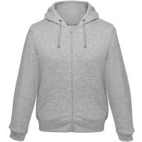 Каталог Толстовка мужская Hooded Full Zip серый меланж от интернет-магазина «7 Сувениров»