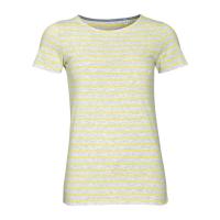 Каталог Футболка Miles Women серая с желтым от интернет-магазина «7 Сувениров»