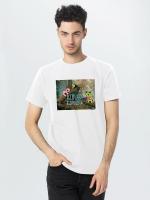 Каталог Футболка «Коалаборация», белая от интернет-магазина «7 Сувениров»