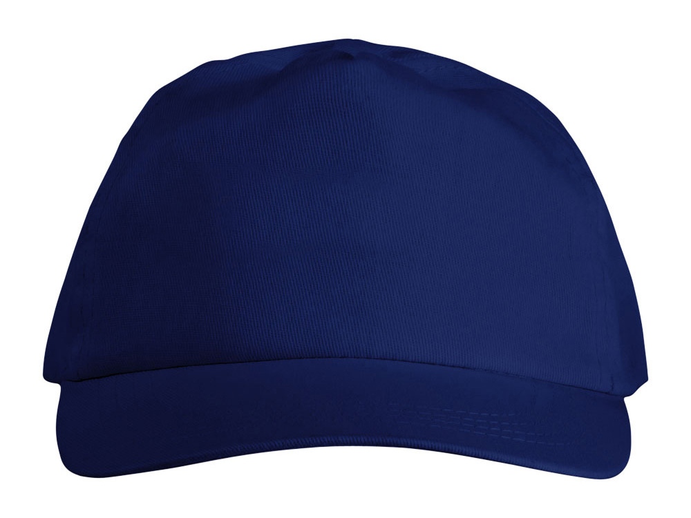 Бейсболка Basic, 5-ти панельная, ярко-синий