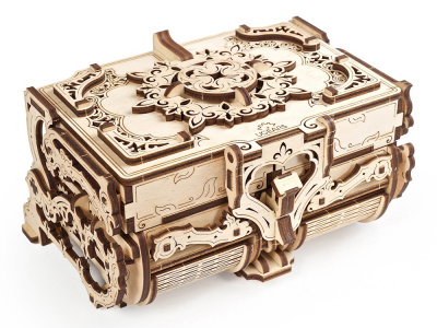 3D-ПАЗЛ UGEARS Антикварная шкатулка