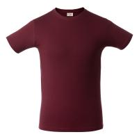Каталог Футболка мужская Heavy, бордовая от интернет-магазина «7 Сувениров»