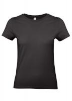 Каталог Футболка женская E190 черная от интернет-магазина «7 Сувениров»