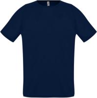Каталог Футболка унисекс Sporty 140, темно-синяя от интернет-магазина «7 Сувениров»