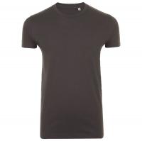 Каталог Футболка мужская приталенная Imperial Fit 190, темно-серая от интернет-магазина «7 Сувениров»