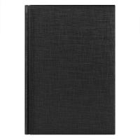 Каталог Ежедневник недатированный City Flax 145х205 мм, без календаря, черный от интернет-магазина «7 Сувениров»