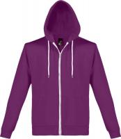 Каталог Толстовка на молнии Silver 280 фиолетовая от интернет-магазина «7 Сувениров»