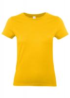 Каталог Футболка женская E190 желтая от интернет-магазина «7 Сувениров»