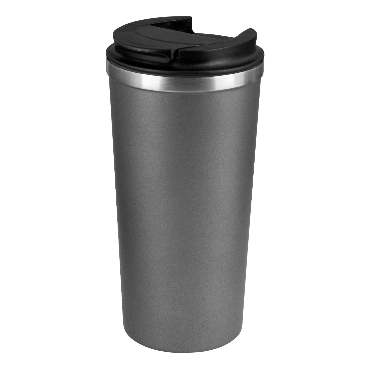 Каталог Термокружка вакуумная Portobello, Palermo, 480 ml, серая от интернет-магазина «7 Сувениров»