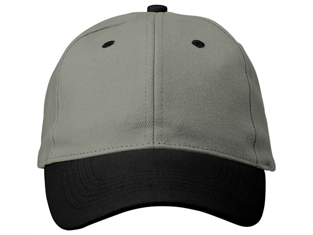 Бейсболка Grip, серый/черный