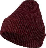 Каталог Шапка Brugge Even, бордовая от интернет-магазина «7 Сувениров»