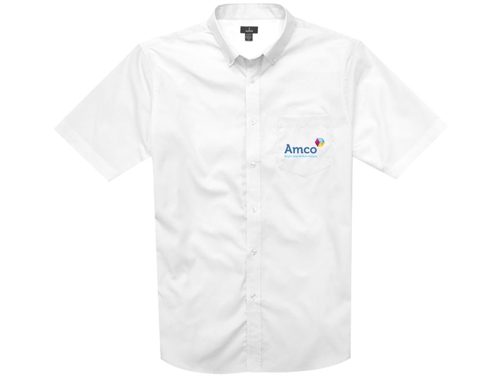 Рубашка Stirling мужская с коротким рукавом, белый