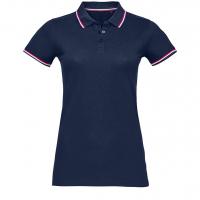 Каталог Рубашка поло женская Prestige Women, темно-синяя от интернет-магазина «7 Сувениров»